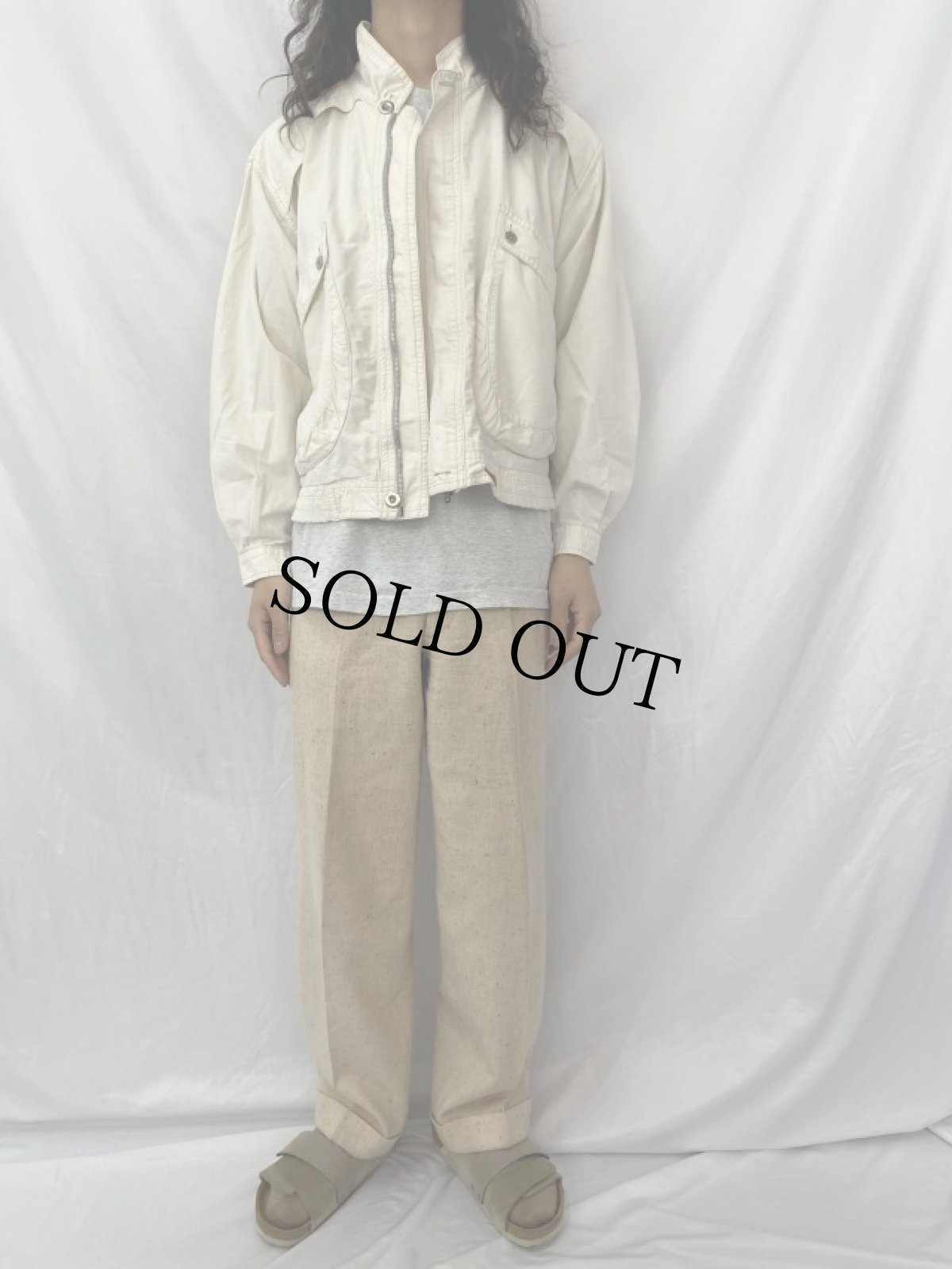 画像2: 80's Peyton SPAIN製 ジップジャケット (2)