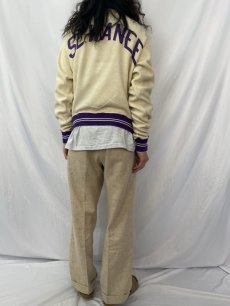 画像4: 60's LOOLOUT "SEWANEE" ハーフジップ フリースジャケット SIZE40  (4)