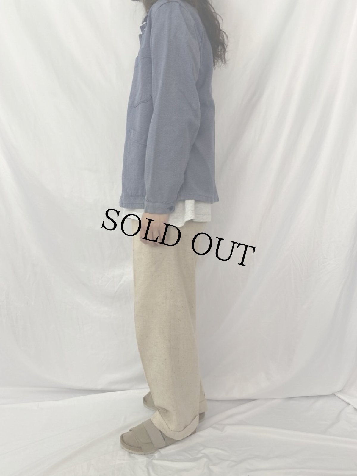 画像3: 70's EURO コットンツイル カバーオール SIZE50 (3)