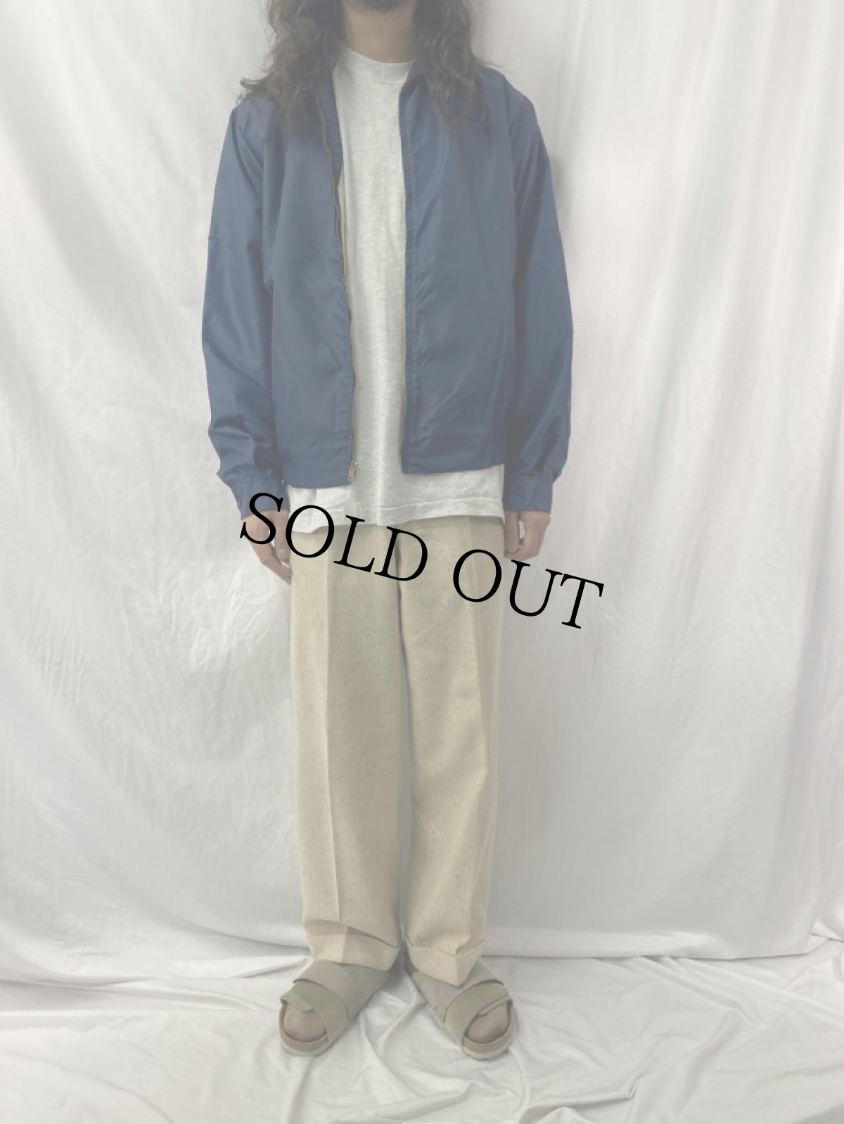 画像2: 60's McGREGOR USA製 ボアライナー ナイロンスイングトップ SIZE42 (2)