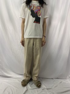 画像3: 70〜80's Milton Glaser "BOB DYLAN" アートプリントTシャツ (3)