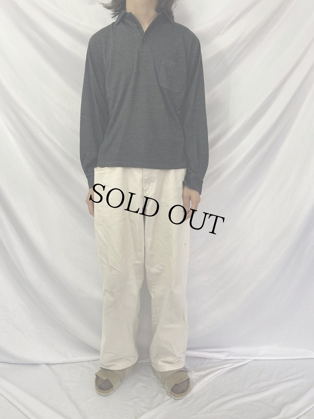 画像2: 60's Grand-Slam sportswear by Munsingwear ポロシャツ M (2)