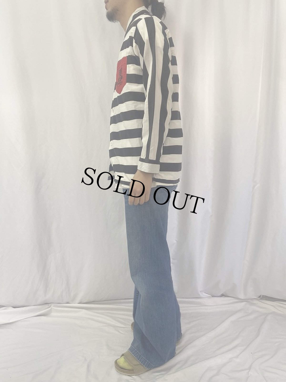 画像3: 60's JAIL-BIRDS プリズナーシャツ (3)