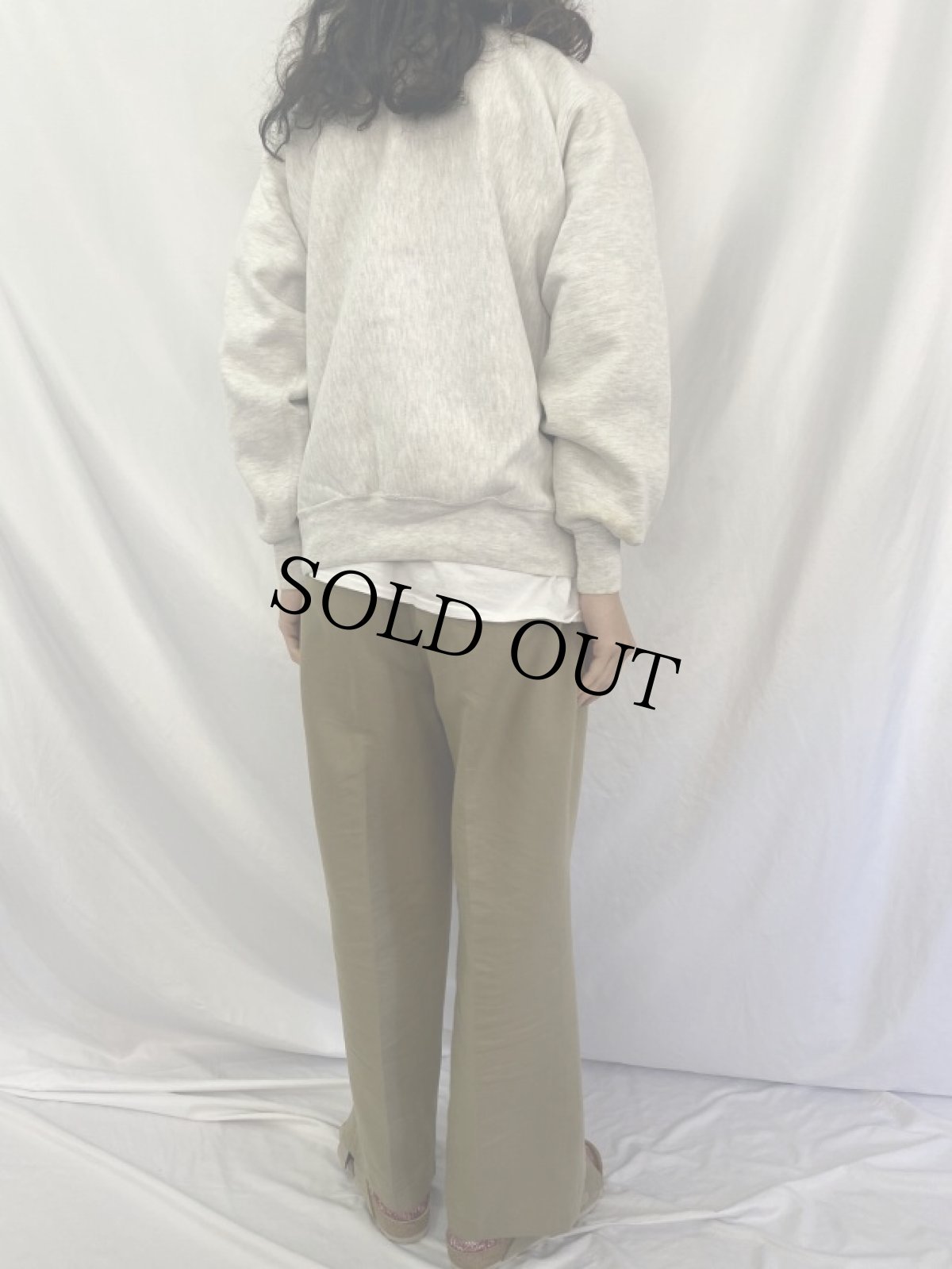 画像4: 90's MV SPORT PRO WEAVE "GEORGETOWN" ワッペン付きスウェット L (4)