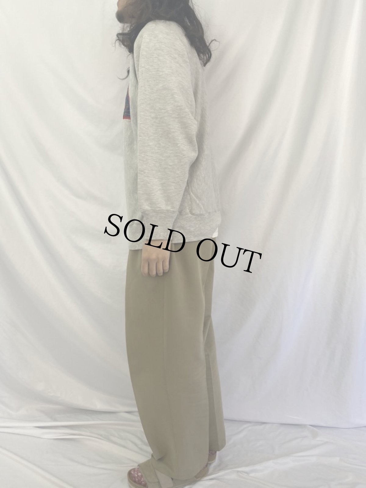 画像3: 80's Champion REVERSE WEAVE トリコタグ USA製 "Α Ξ Δ" ギリシャ文字ワッペン スウェット XL (3)