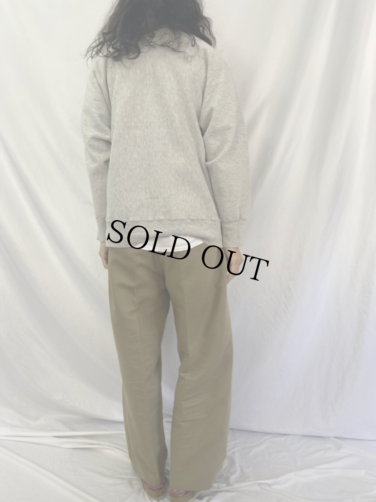 画像4: 80's Champion REVERSE WEAVE トリコタグ USA製 "Α Ξ Δ" ギリシャ文字ワッペン スウェット XL (4)