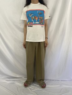 画像3: 90's USA製 "RECYCLEDELIC" イラストプリントTシャツ L (3)
