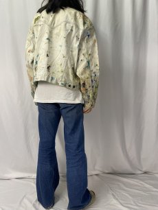 画像4: 90's Levi's 70597 ペンキペイントデニムジャケット XL (4)