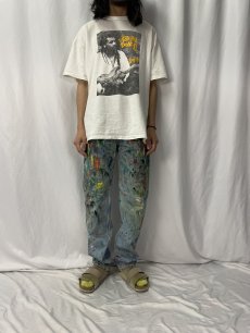 画像2: 90's Levi's 501 USA製 ペンキペイント デニムパンツ W33 (2)