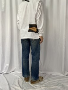 画像4: 60's LEVI'S 501 BIGE S TYPE デニムパンツ W31 (4)