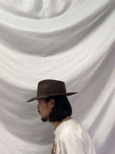 画像3: 60〜70's STETSON USA製 4X ビーバーハット 7 3/8 (3)