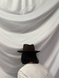 画像4: 60〜70's STETSON USA製 4X ビーバーハット 7 3/8 (4)