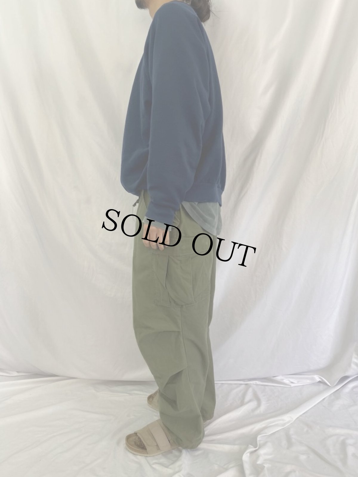 画像3: 70's U.S.MILITARY M-65 フィールドパンツ LARGE-REGULAR (3)