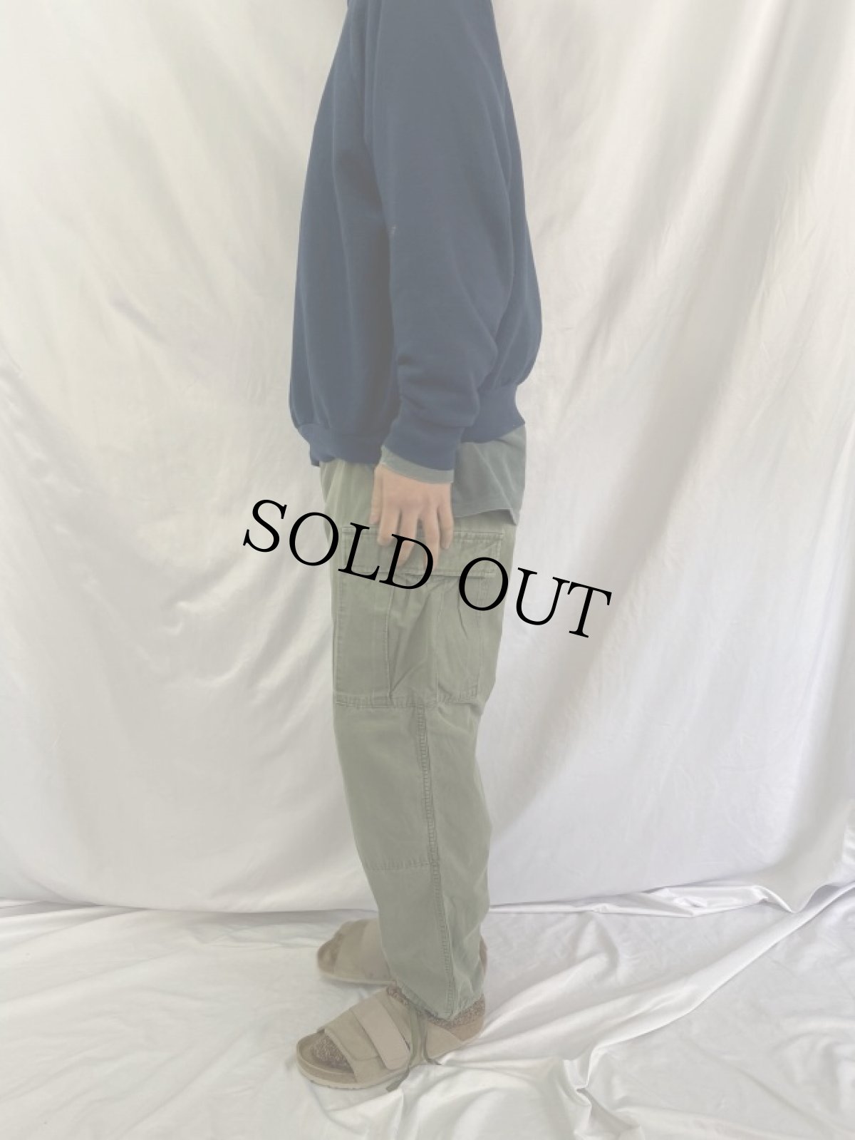 画像3: 90's U.S.ARMY ジャングルファティーグパンツ 4th (3)