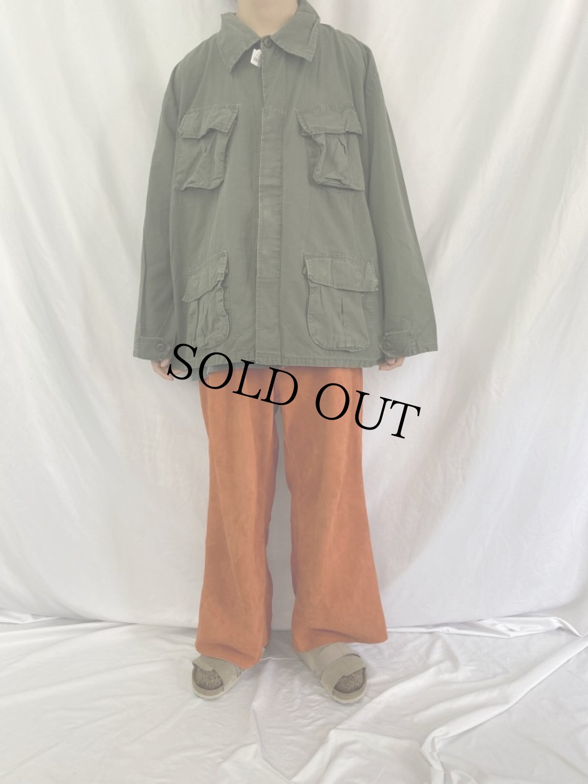 画像2: 民間品 ジャングルファティーグジャケット XX-LARGE-REGULAR (2)