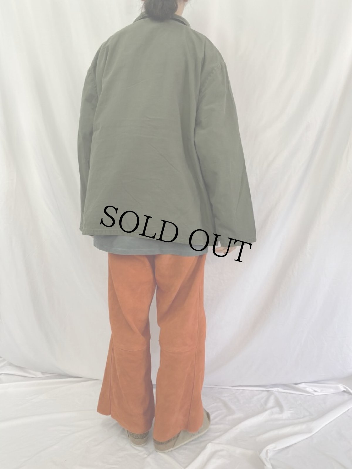 画像4: 民間品 ジャングルファティーグジャケット XX-LARGE-REGULAR (4)