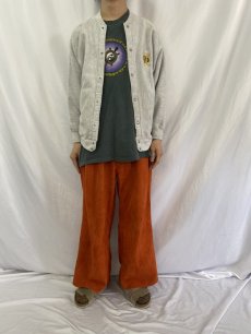 画像3: 90's Champion REVERSE WEAVE USA製 "NOTRE DAME" フルスナップスウェット M (3)