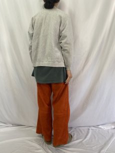 画像5: 90's Champion REVERSE WEAVE USA製 "NOTRE DAME" フルスナップスウェット M (5)