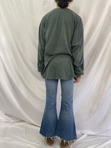 画像4: 70's Levi's 646 ブランクタブ ベルボトムデニムパンツ W28 (4)