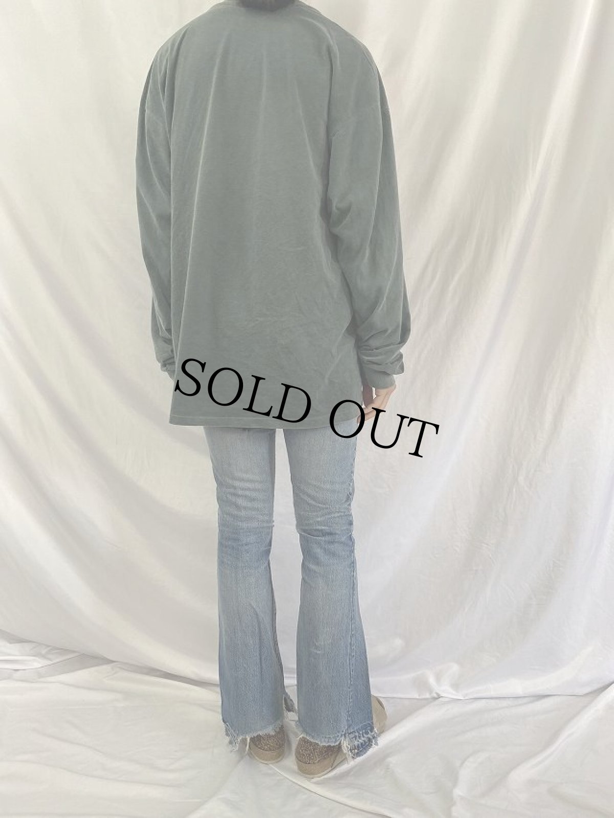 画像4: 70's Levi's 517 66single "BOOT CUT" パッチワークリメイク デニムパンツ W28 (4)