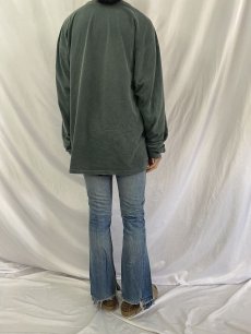 画像4: 70's Levi's 517 66single "BOOT CUT" パッチワークリメイク デニムパンツ W28 (4)