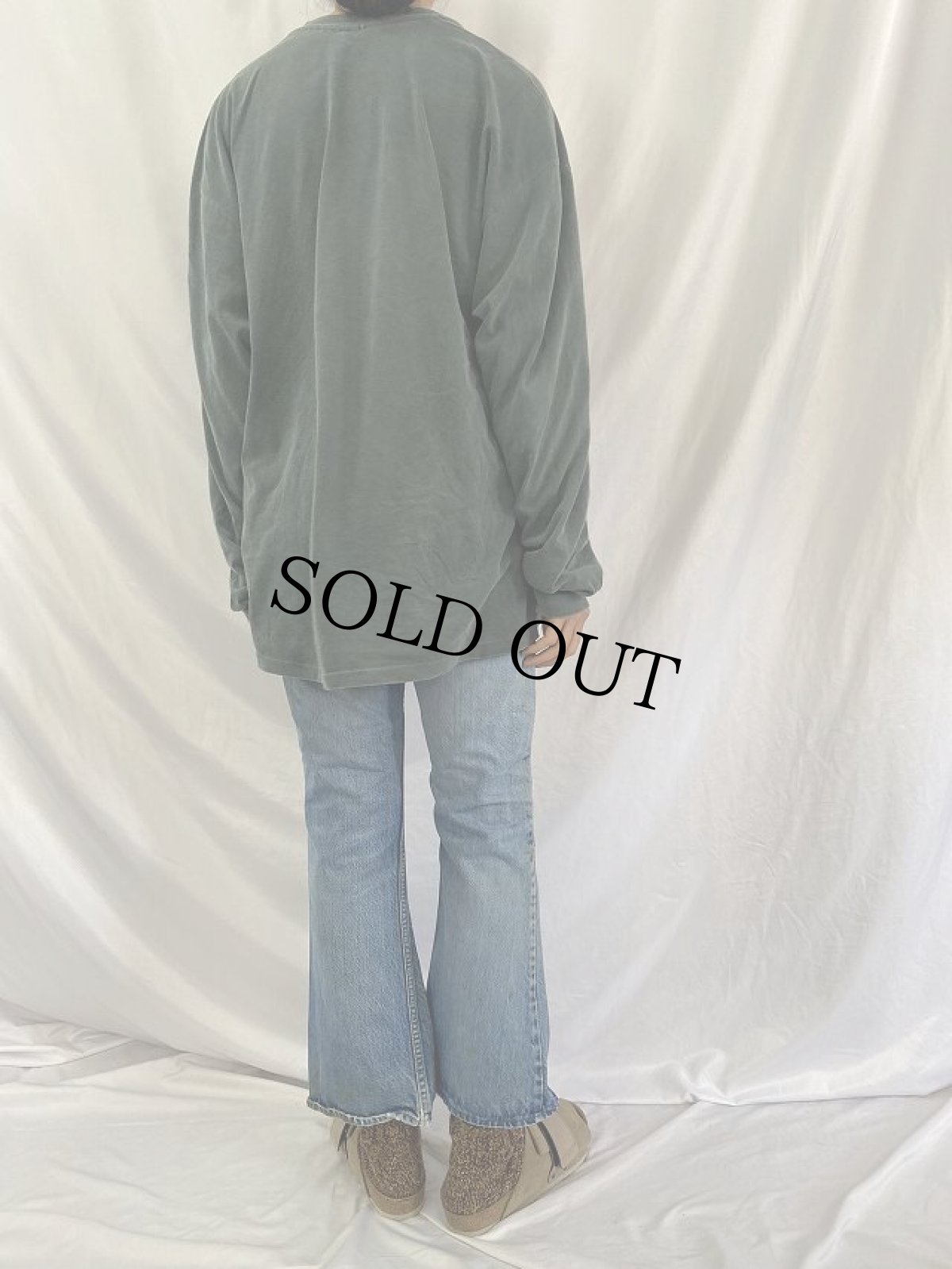 画像4: 70's Levi's 646 ベルボトムデニムパンツ W31 (4)