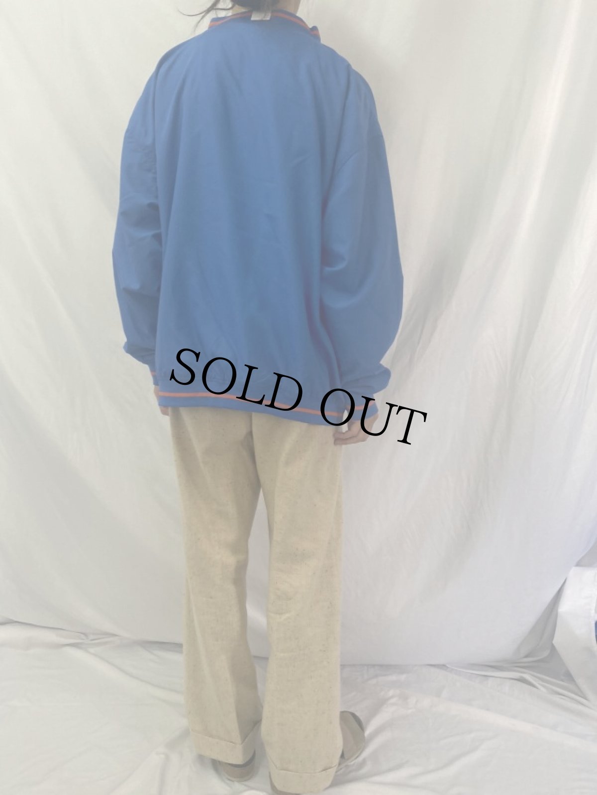 画像5: NBA KNICKS ウォームアッププルオーバー XL (5)