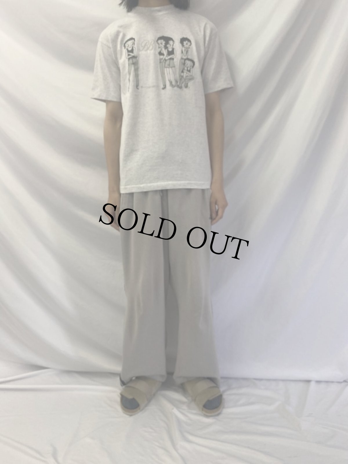 画像2: 90's Betty Boop USA製 パロディプリントTシャツ M (2)