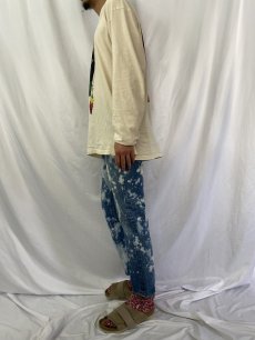 画像3: 70's Levi's 501 66前期 ブリーチ デニムパンツ W29 (3)