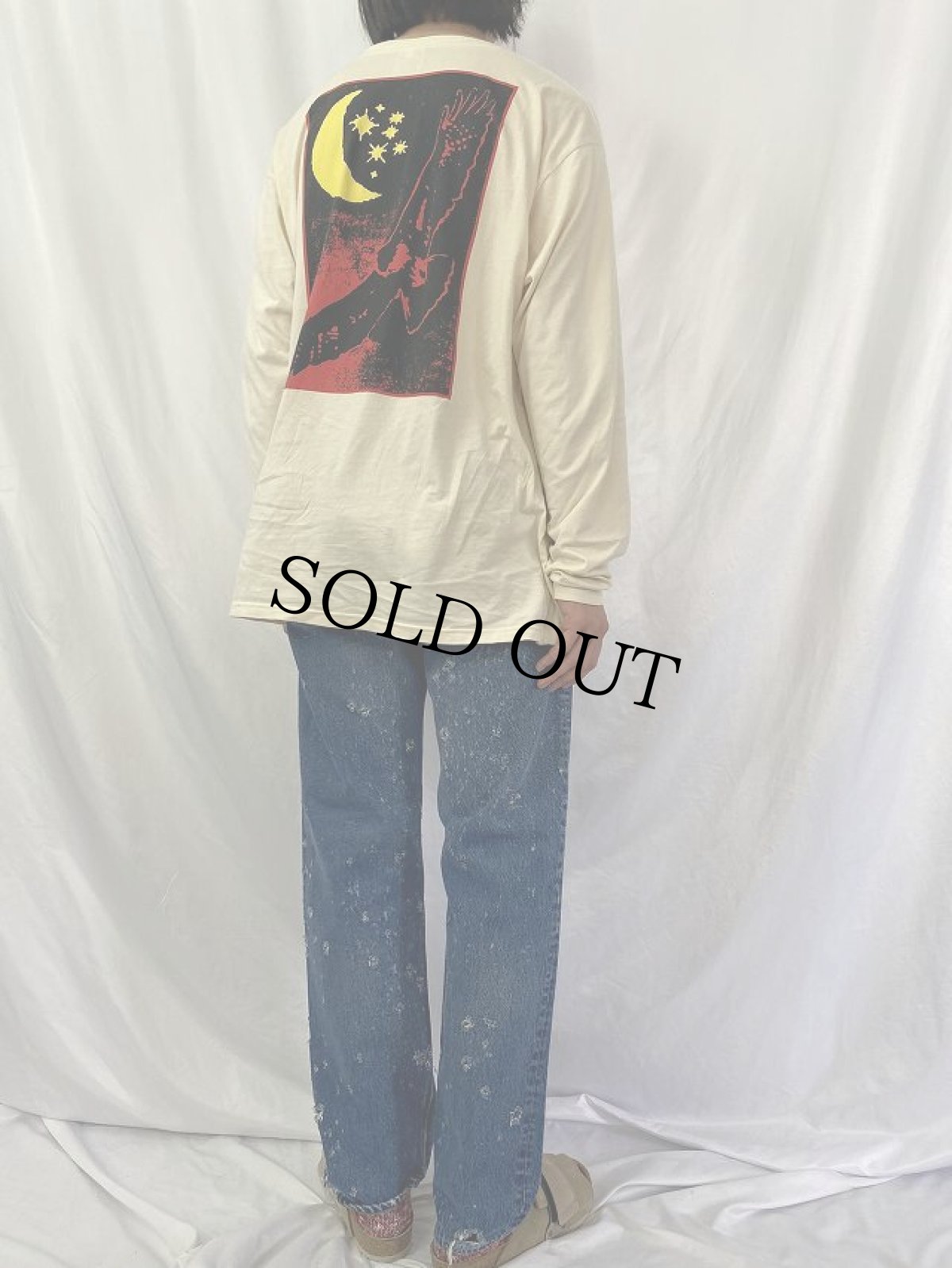 画像4: 80's Levi's 501 USA製 "内股シングル" ダメージデニムパンツ W31 (4)