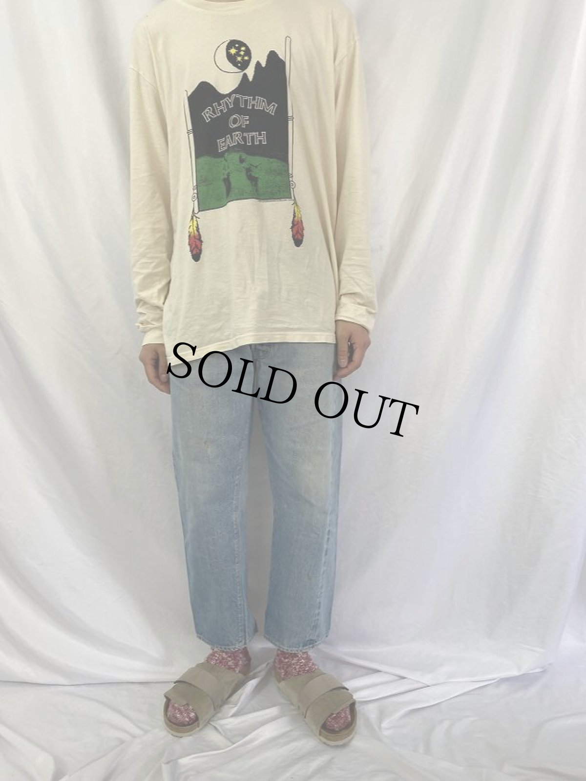 画像2: 70's Levi's 501 66後期 デニムパンツ W34 (2)