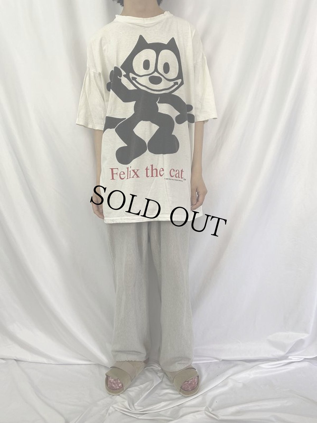 画像3: 90's FELIX  "Felix the cat"キャラクタープリントTシャツ (3)