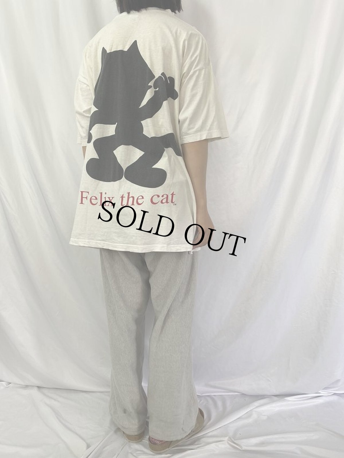 画像5: 90's FELIX  "Felix the cat"キャラクタープリントTシャツ (5)