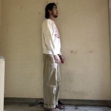 画像3: 50〜60's "WHERE THE HELL IS FORT IRWIN?" 染み込みプリントスウェット (3)