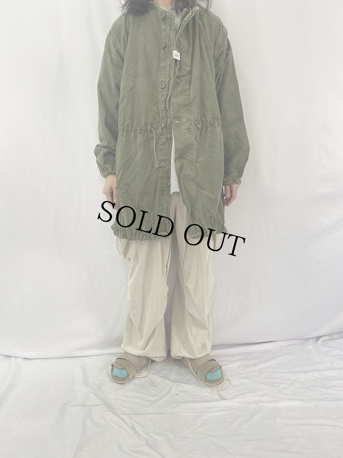 画像2: 60's U.S.ARMY ガスプロテクティブコート SMALL (2)