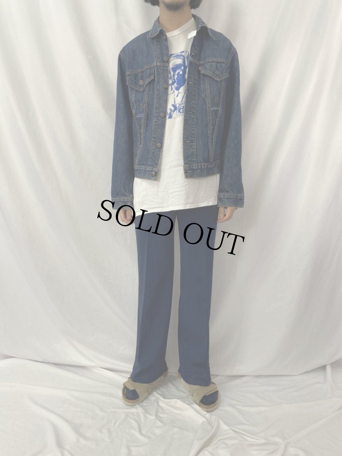 画像2: 70's Levi's 71205 デニムジャケット SIZE42 (2)