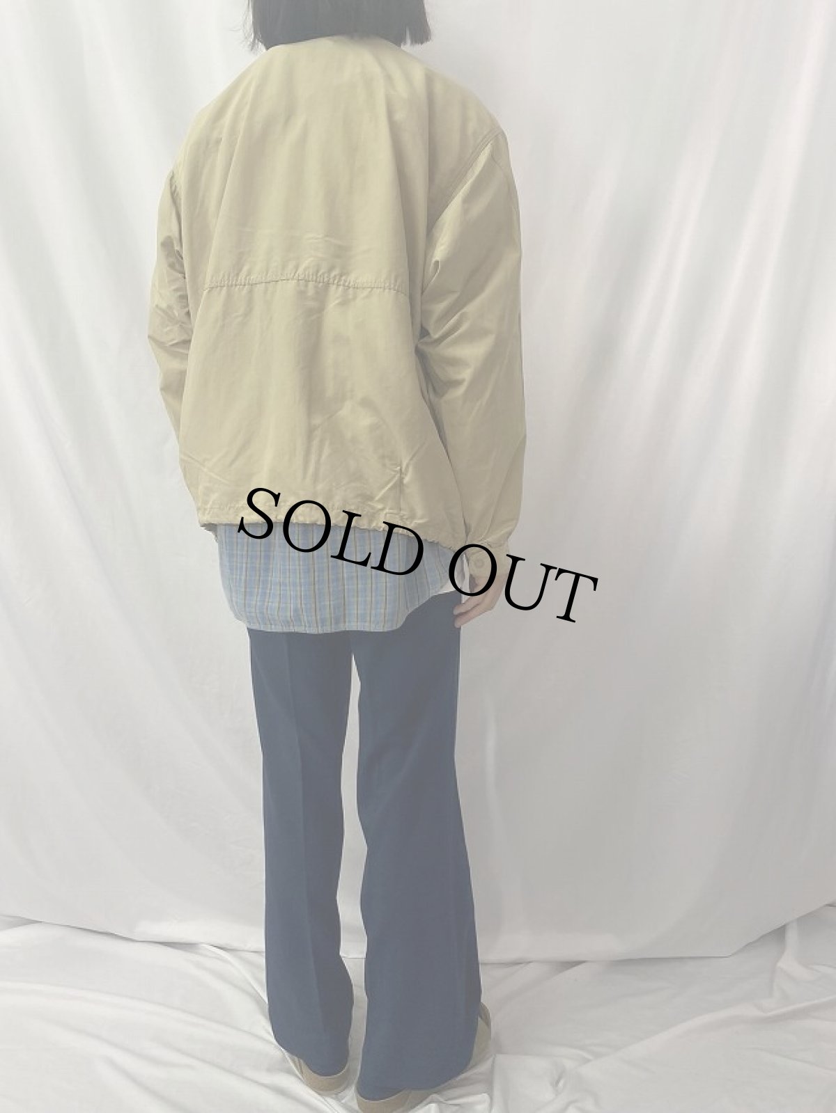 画像4: 80's Patagonia USA製 最初期 コットン×ナイロン バギーズジャケット XL (4)