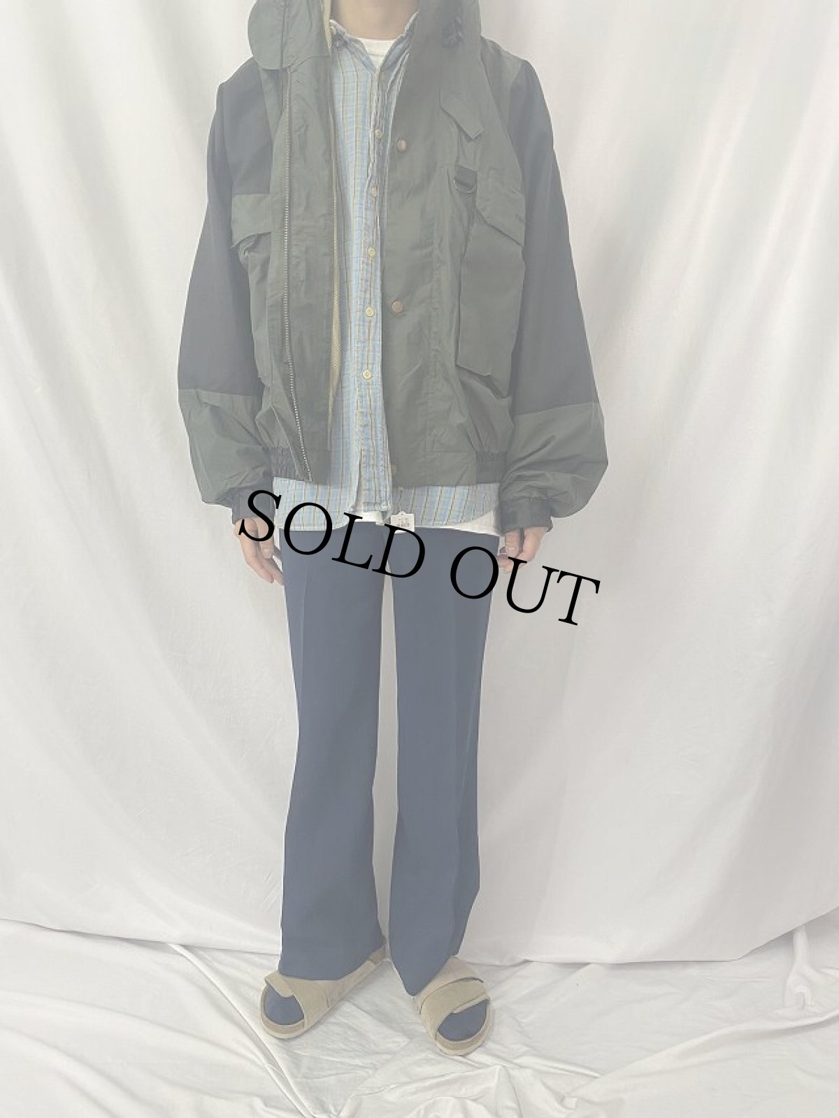 画像2: RON THOMPSON ナイロンフードジャケット (2)