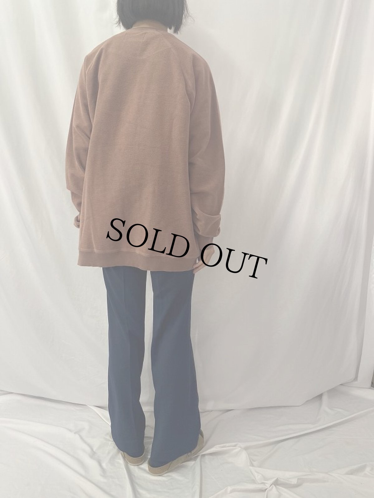 画像4: THE TERRITORY AHEAD USA製 前V パイルスウェット XXLT (4)