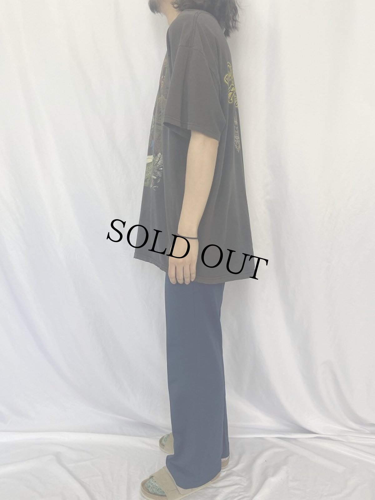 画像3: 90's Deceased "Supernatural Addiction" スラッシュメタルバンドプリントTシャツ XL (3)