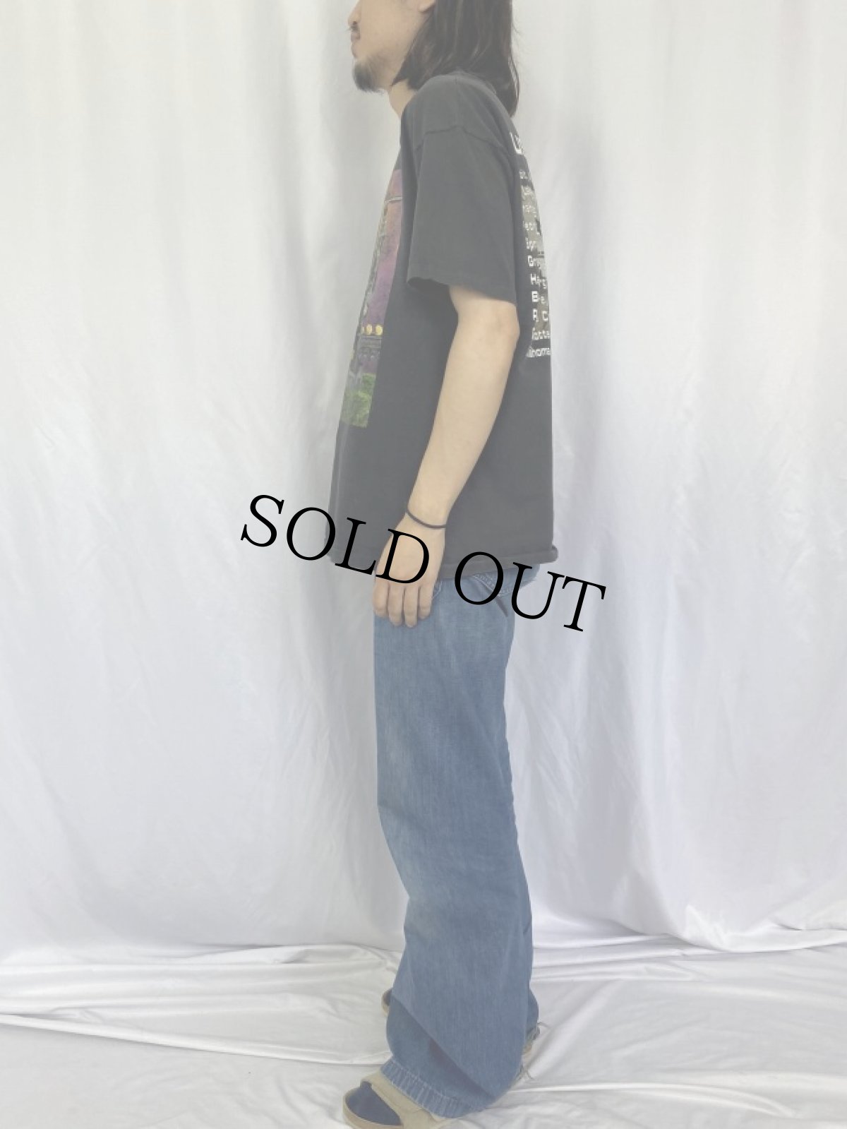 画像3: 90's TESLA USA製 "BUST A NUT" ハードロックバンド プリントTシャツ XL (3)