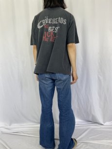 画像4: 90's Motley Crue "Crueheads Are Best Fuck The Rest" ヘヴィメタルバンド プリントTシャツ XL (4)