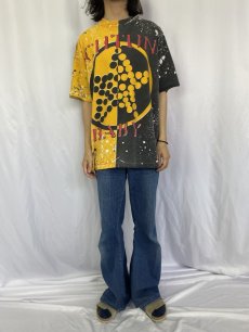 画像2: 90's U2 USA製 "ACHTUNG BABY Zoo TV Tour" 手刷り ロックバンド プリントTシャツ XXL (2)