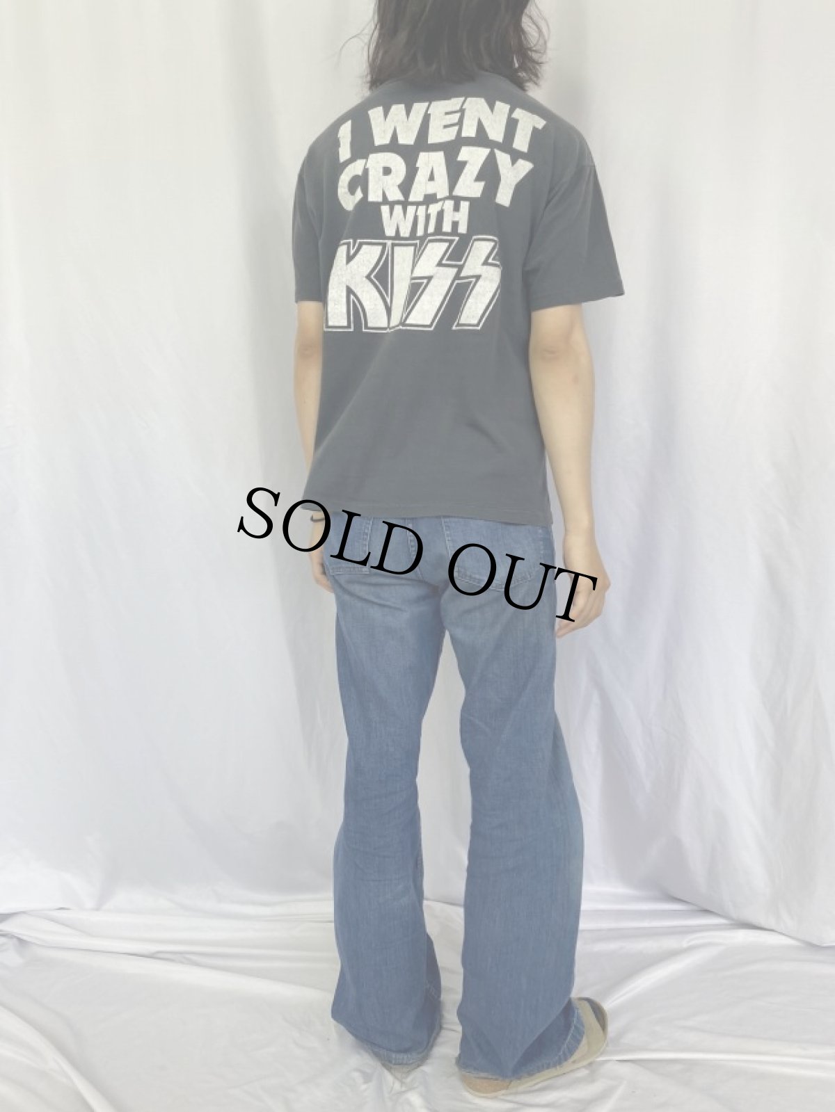 画像4: 80's KISS USA製 "CRAZY NIGTS 88" ロックバンドツアー プリントTシャツ XL (4)