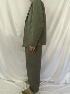 画像3: 50〜60's スウェーデン軍 プリズナージャケット/パンツ SETUP DEADSTOCK (3)