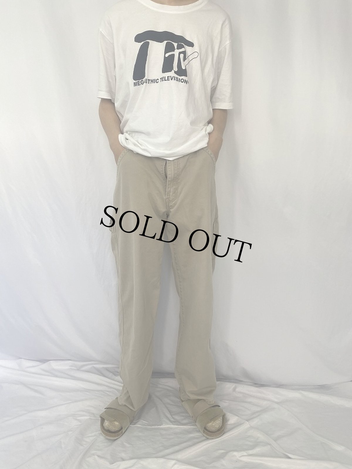 画像2: 90's Levi's SILVER TAB "khakis" ペインターパンツ W35 (2)