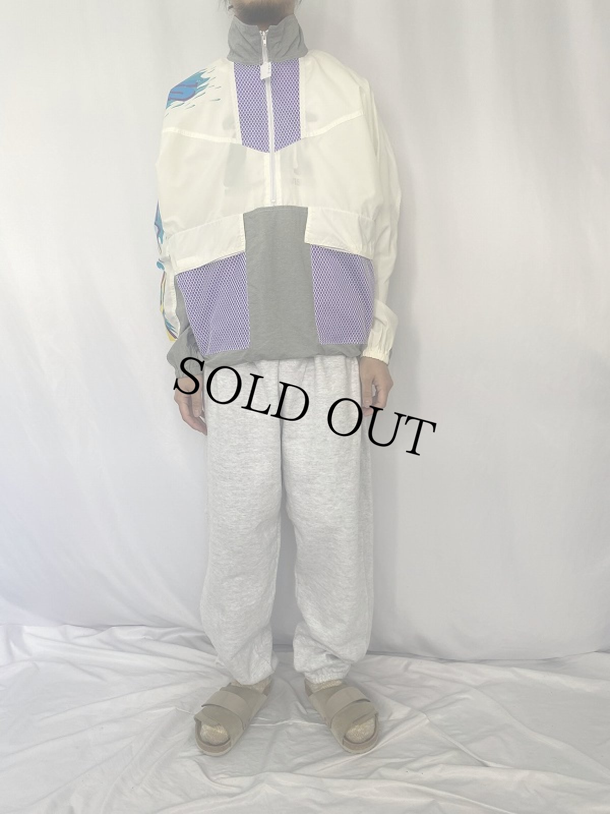 画像2: 80's KAWASAKI "JET SKI" プルオーバージャケット M/L (2)