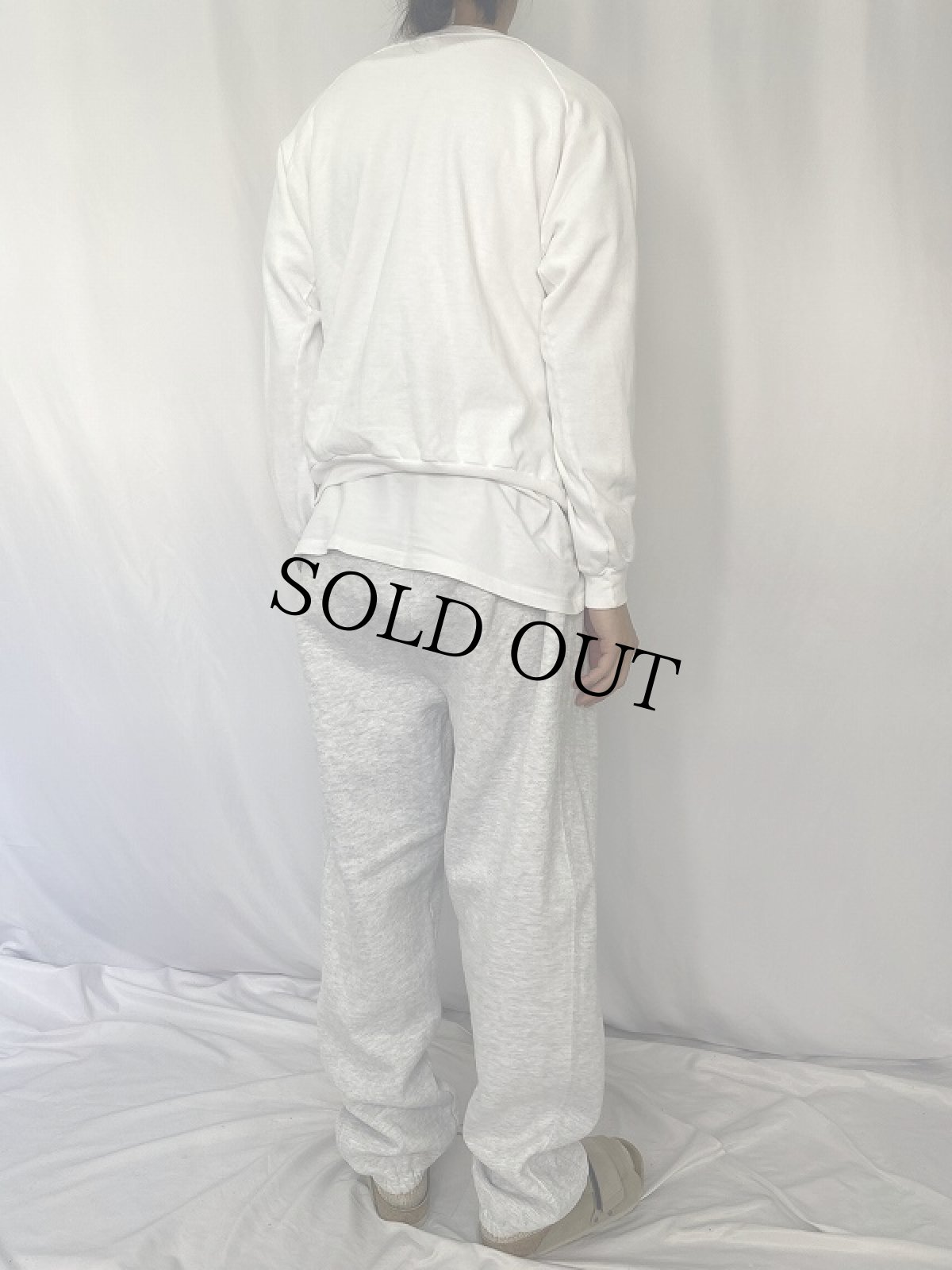 画像4: 80's Disney MICKEY MOUSE USA製 キャラクタープリントスウェット XL (4)