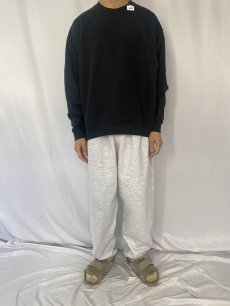 画像2: JERZEES 無地スウェット BLACK XL (2)