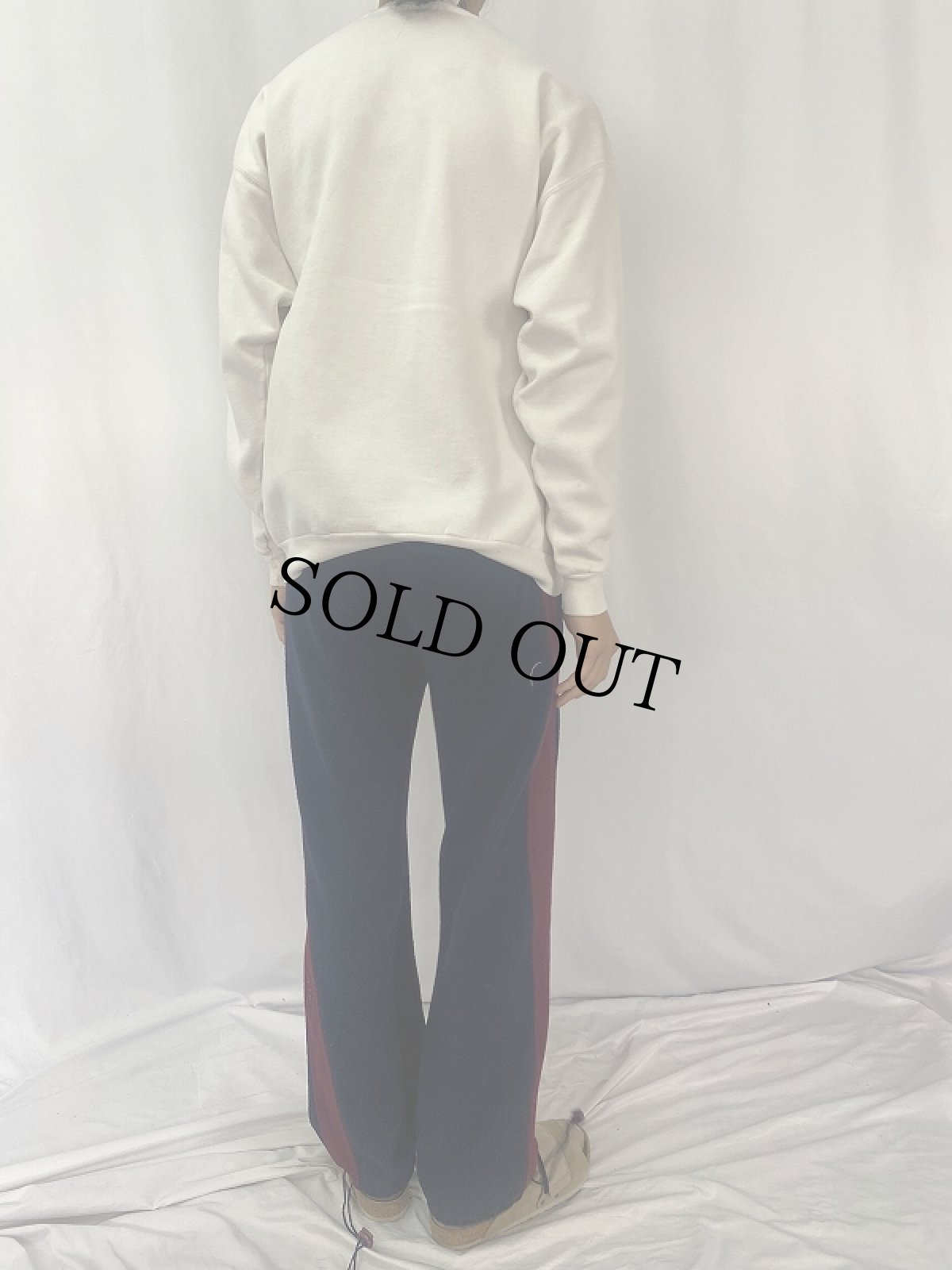 画像4: 90's "Handl's MESSIAH" 音楽家プリントスウェット XL (4)